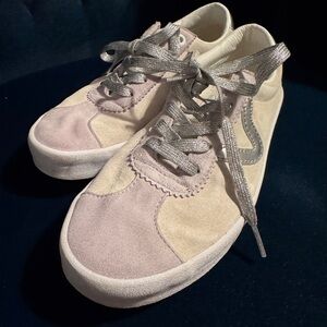 Vans Sport Low Shoe Suede with Silver detail High Shine Gray/Blanc De Blanc